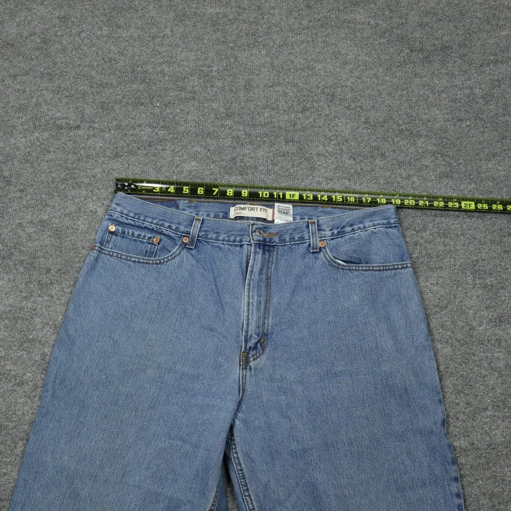 Vintage Levi's 560 Jeans Mens 40x34 Blue Comfort Fit Relaxed Tapered Leg Y2K